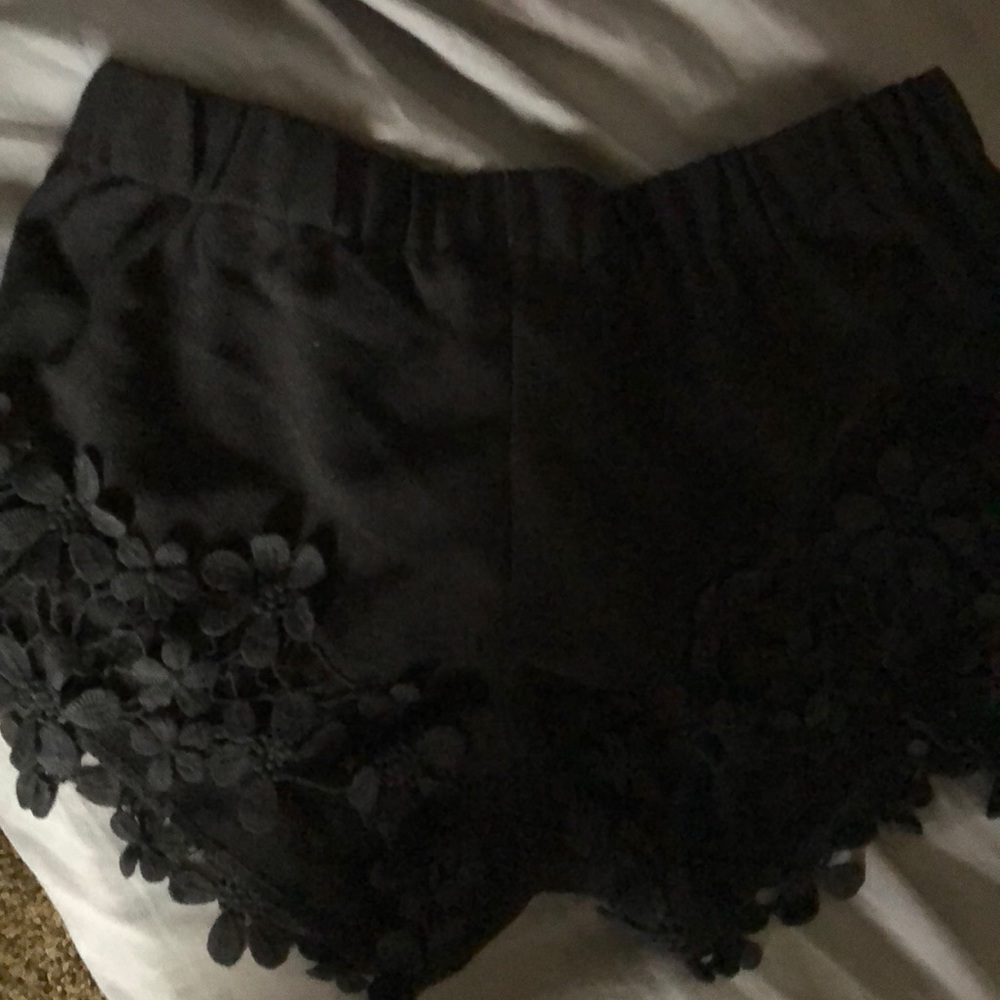 Black shorts